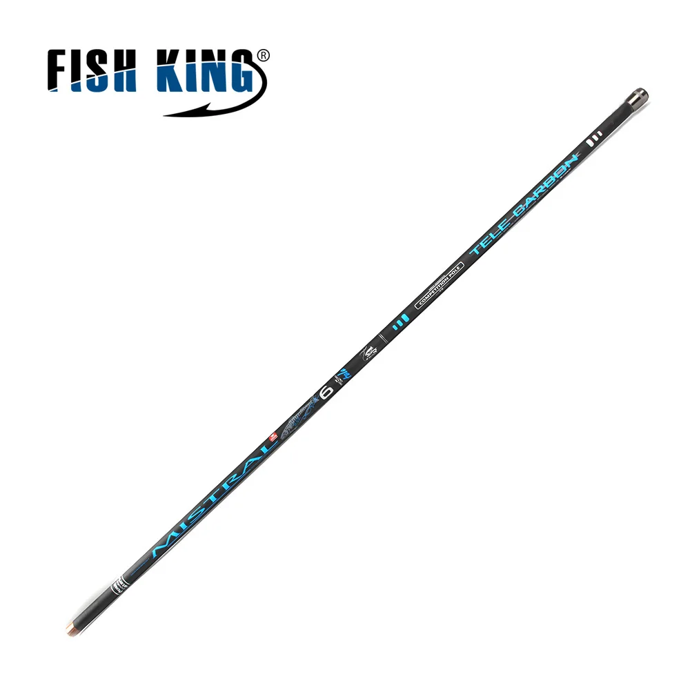 Карбоновая удочка FISH KING C.W 10 30G 99% Карбон 5 7 сек м 6 длина захвата 128 см|carbon pole rods|pole