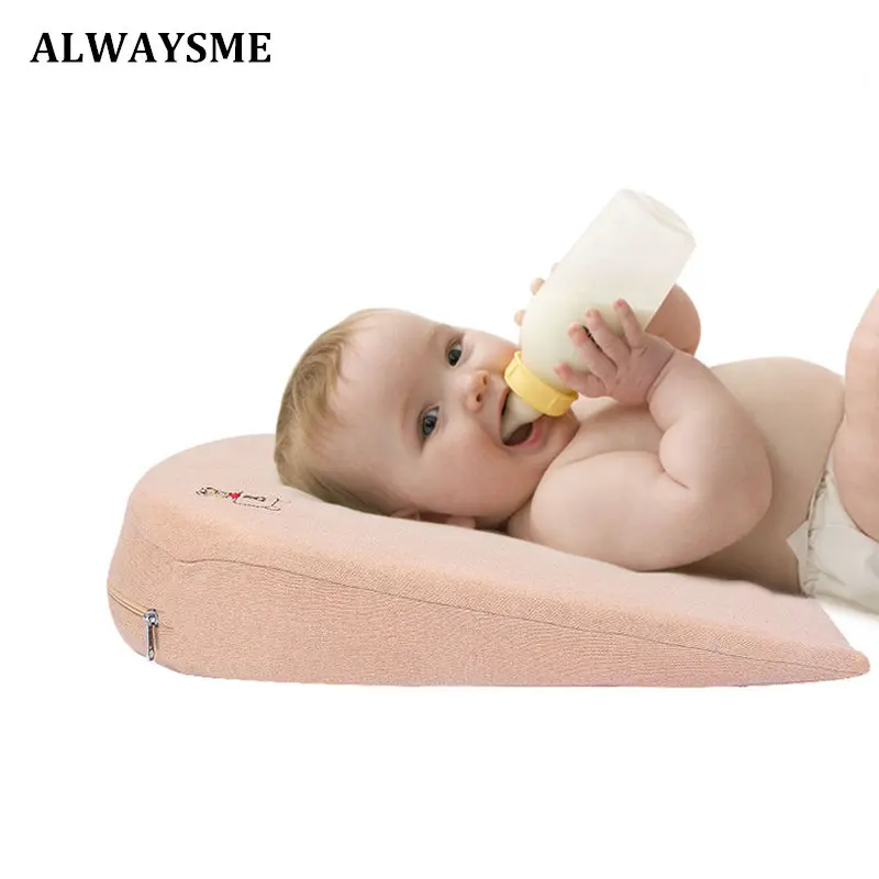 ALWASYME/Колыбель на танкетке для новорожденных младенцев, детская подушка на танкетке для рефлюкса и носа, редуктор, конечная вентиляционная подушка