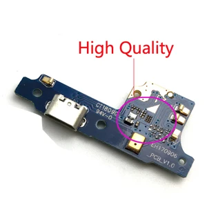 Copy For Huawei Y6 MYA-L41 Micro USB Connector Microphone FLEX Board Ribbon Dock Charging FLEX Cable - Цвет: Copy