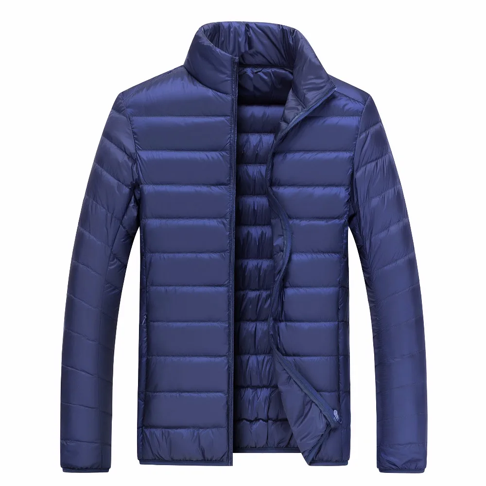 PUZA New Casual Brand White Duck Down Jacket Men Autumn Winter Warm Coat Men's Ultralight Male Windproof Parka | Мужская одежда