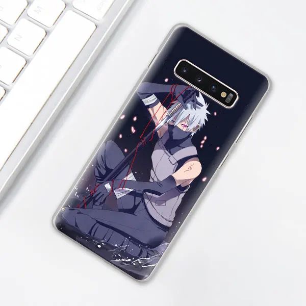 006 Аниме «Наруто» производства компании "Kakashi" чехол для телефона аниме для samsung Galaxy S10e S10 плюс S7 S8 S9 Plus, Note 8, 9, 10, плюс S10 5G M20 M30 жесткий чехол Coque - Цвет: 006