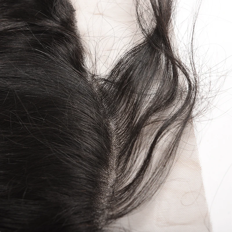 AliAfee бразильские волосы свободные волнистые от уха до фронтальные с детскими