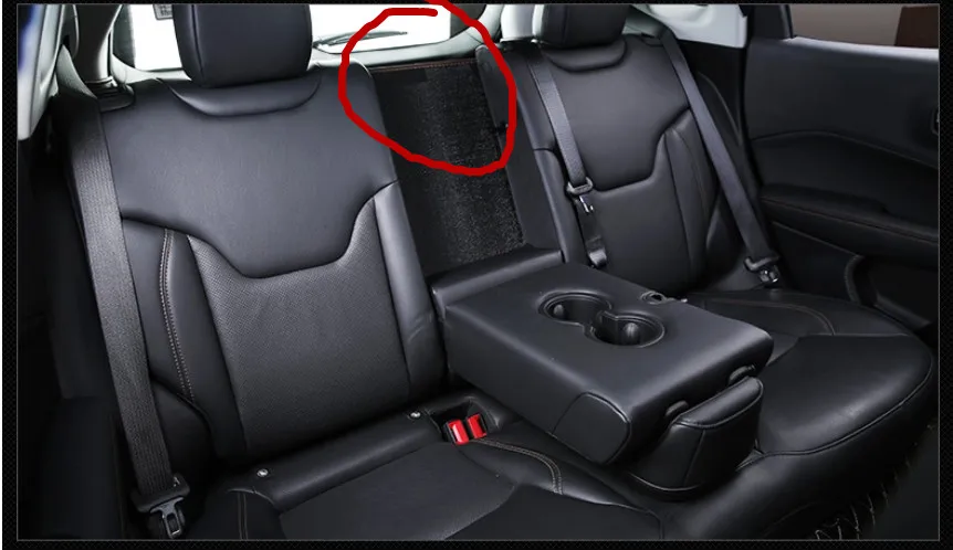 Top quality mats! Full set car trunk mats for Jeep Compass 2018 waterproof boot carpets cargo liner 2019-2017 |