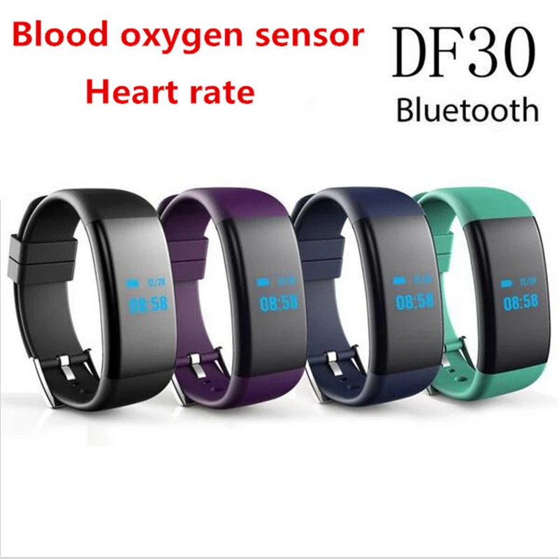Лидер продаж Водонепроницаемый IP68 OLED Bluetooth Smart часы df30 gsm SmartWatch для Android iphone