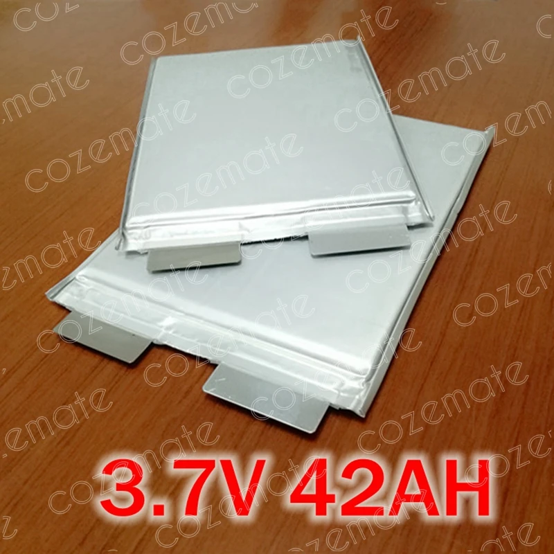7 pcs литий 3,7 v 40ah полимерные батарейки высокой емкости 200A разряда для мотоцикла или электровелосипеда 12 V 24 V 45Ah 40ah Мощность инструмент для банка энергии для хранения Наборы