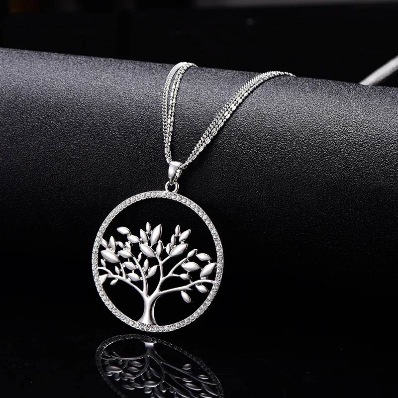 Shefly новый дизайн Древо жизни кулон ожерелье Тотем религия регулируемые Заказные