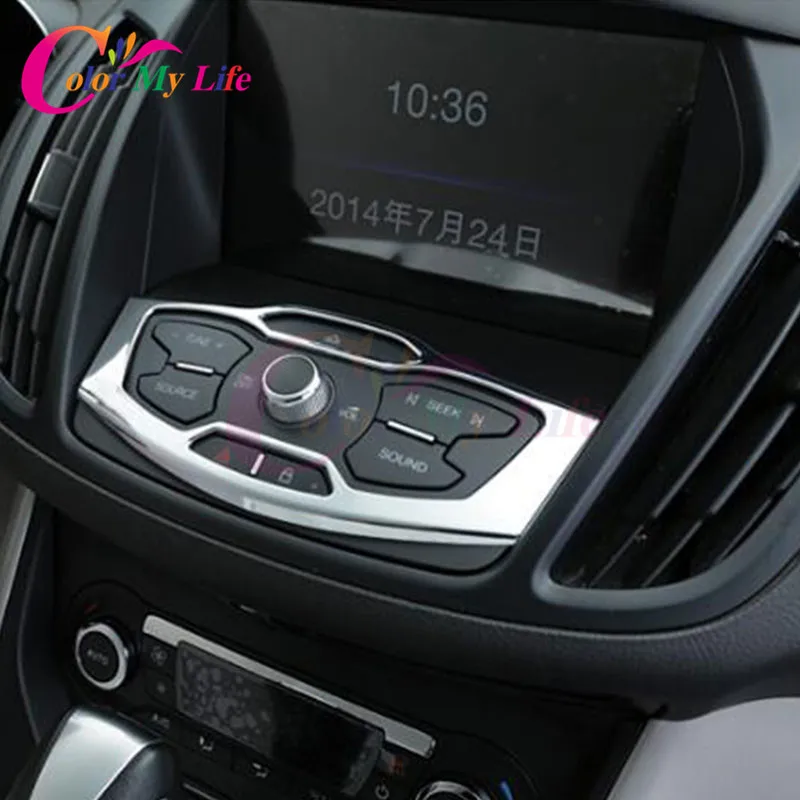 Хромированные наклейки для консоли Ford Kuga Escape 2013 2014 2015 | Автомобили и мотоциклы