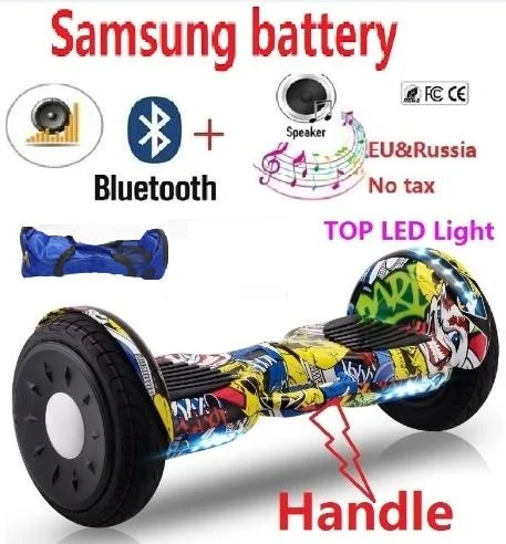 Балансируя Скутер Ховерборд Bluetooth balance board 10 дюймов электрический скутер за