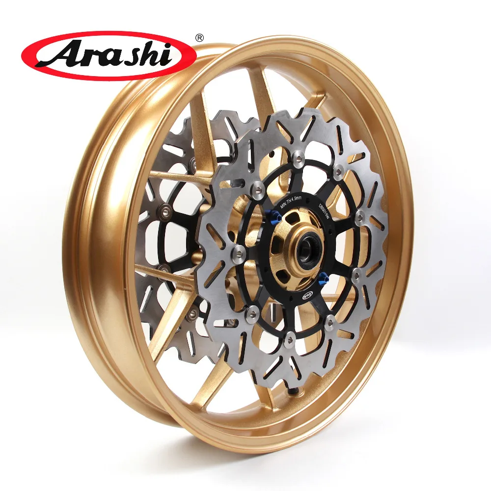 1 комплект передние тормозные диски для HONDA CBR600RR 2007 2017 CBR600 CBR 600 RR 600RR 07 08 09 10 11 12 13 14