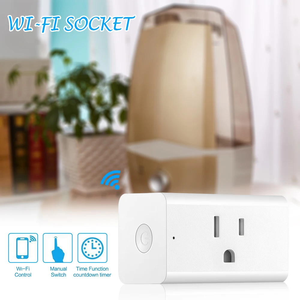 1/2/3 шт. Беспроводной разъем Дистанционное управление переключатель Wi-Fi 1800 Вт