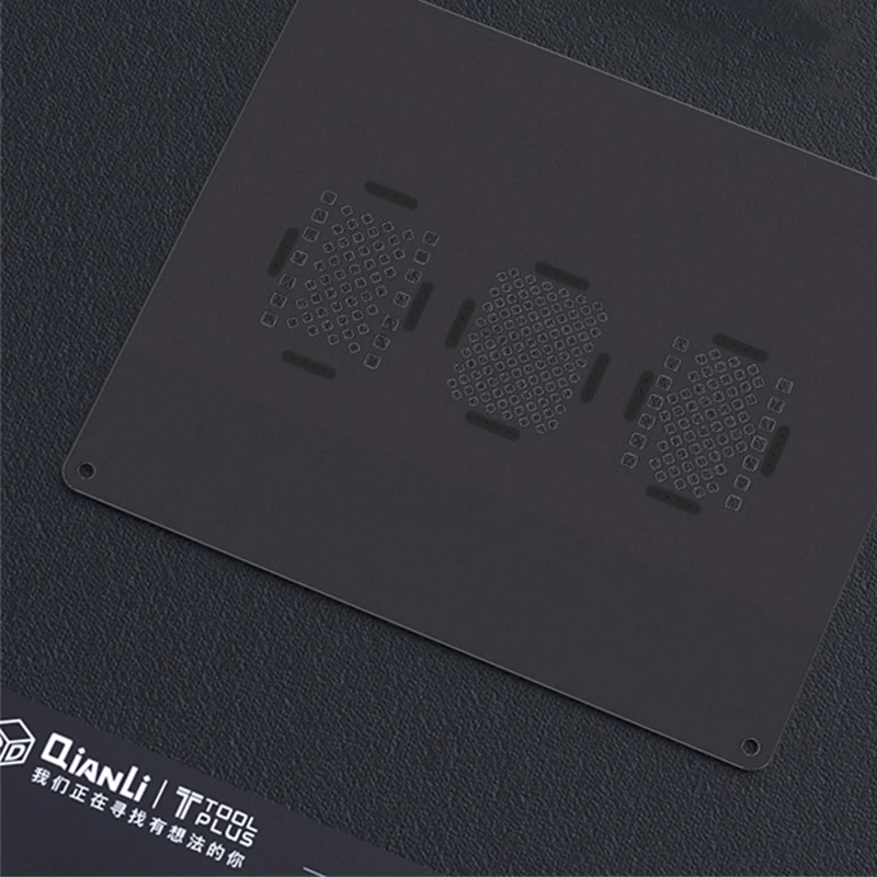 3D черный Сталь BGA трафаретов для iPhone 6/7/8 hdd nand жесткий диск посадка олова шаблон