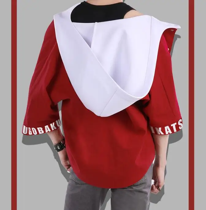 Boku no Hero Academy bakugou костюм кацуки для косплея костюм героя Еженедельный Повседневный свитер пальто жилет косплей костюм