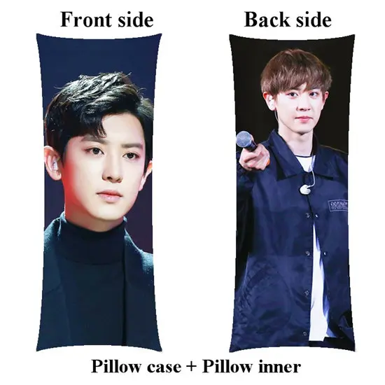 picture Kpop Park Chanyeol long Pillow include inner home hugging body pillow Customize - Цвет: picture