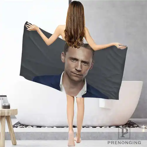 Face or Bath Towel На заказ tom_hiddleston(1) тряпка для ванной комнаты полотенце s полотенце для лица/банное полотенце для душа s Размер 33x74 см/72x143 см#18-12-17-05-226 - Цвет: Face or Bath Towel