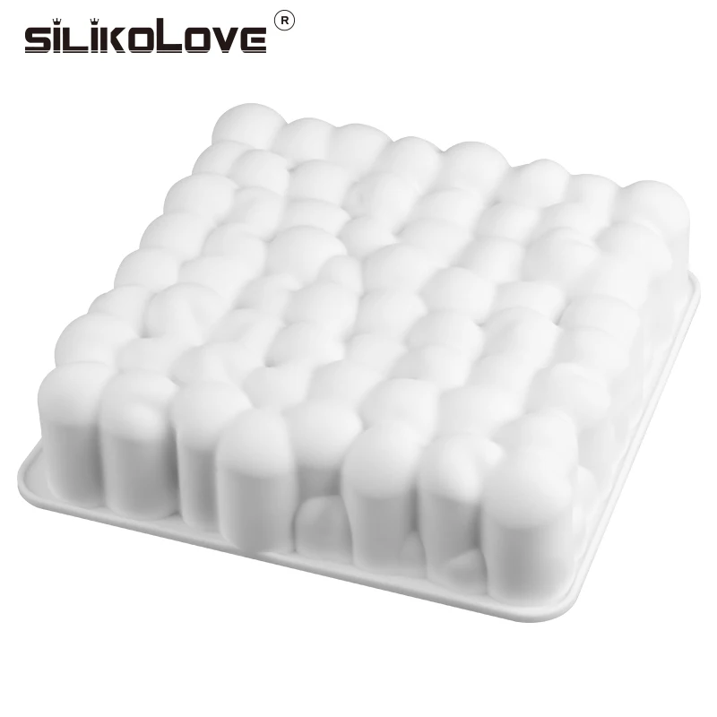 Silikolove Новый 3D Cherry Силиконовые торта лоток для выпечки шоколадный мусс украшения