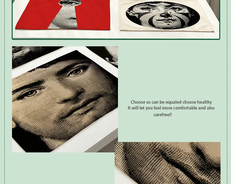 Fornasetti Art Master Manteles индивидуальные столовые приборы для обеденного стола подставка цветок украшение дома аксессуары современный коврик