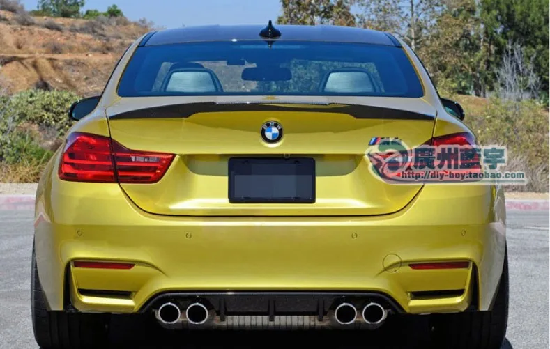 Автомобильный спойлер из углеродного волокна для BMW F32 4 серии Купе 420 428 430 435 2014 2018
