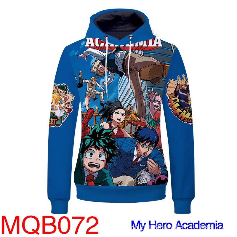 Толстовки с капюшоном My Hero Академия Izuku Midoriya свитшоты костюм для косплея