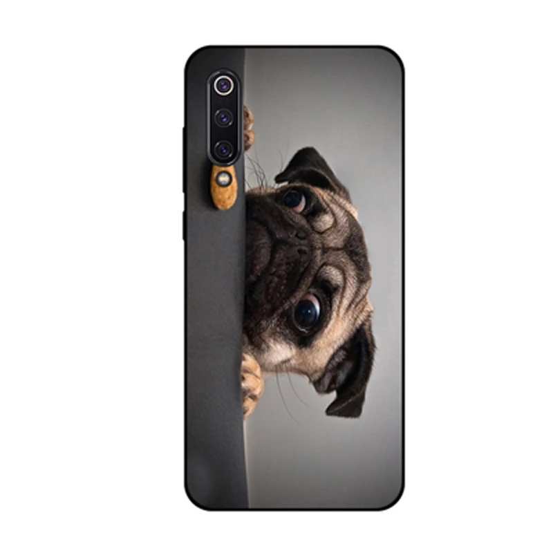 Чехол для Xiaomi Mi 9 силиконовый мягкий чехол задняя крышка чехлы телефонов с милыми
