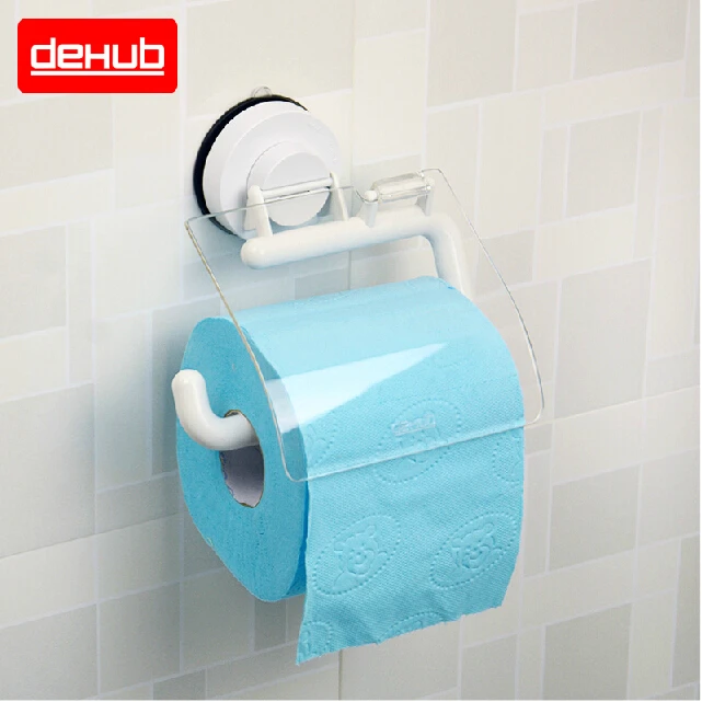 Dehub настенный держатель для туалетной бумаги Супер всасывания wc Бумага Пластик в