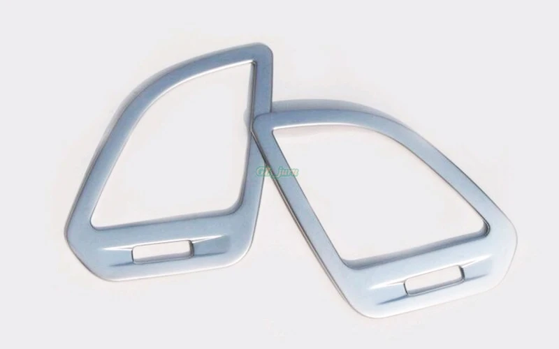 2 шт./компл. стайлинга автомобилей ABS Хромированная Автомобильная внутренняя