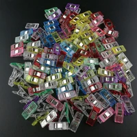 10pcs clips diy plastic sewing fixed clips patchwork crafts diy craft sewing knitting fabric clips plastic garment clip