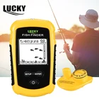 Эхолот Lucky для рыбалки, беспроводной гидролокатор, рыболокатор, FFW1108-1 и FF1108-1