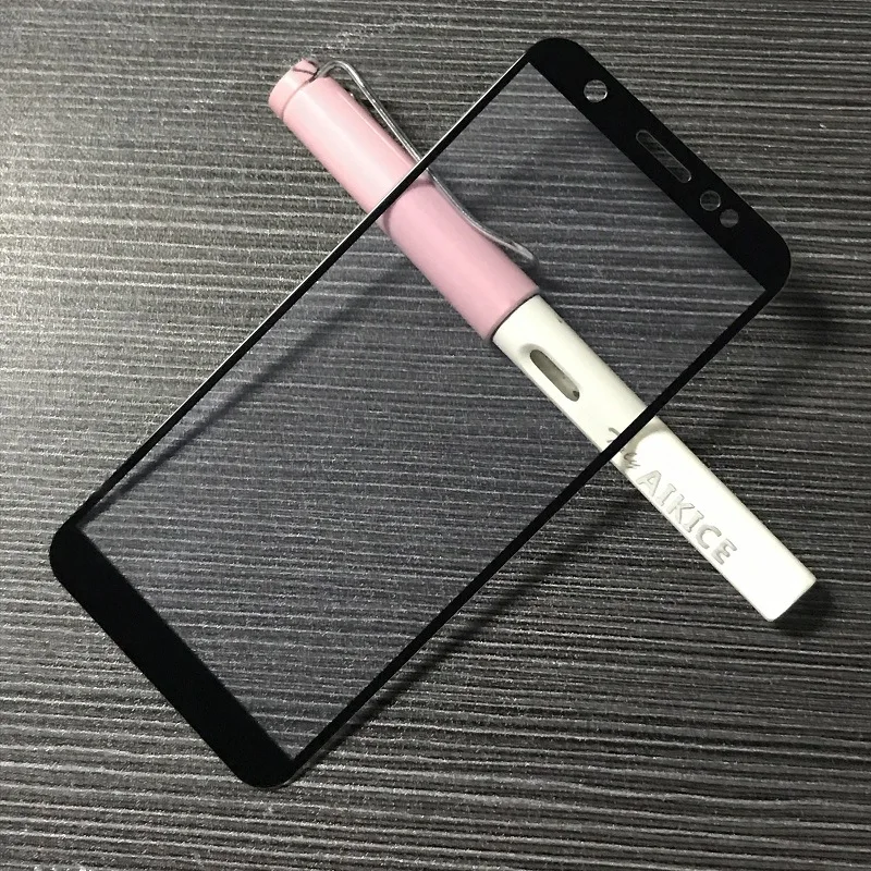 2 шт. закаленное 3D стекло для Asus Zenfone Max M1 ZB555KL полноэкранная Защитная пленка