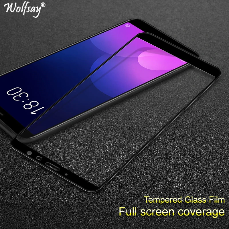 1 шт. Экран протектор Стекло для Meizu M6T закаленное полный охват пленка Meilan 6 т