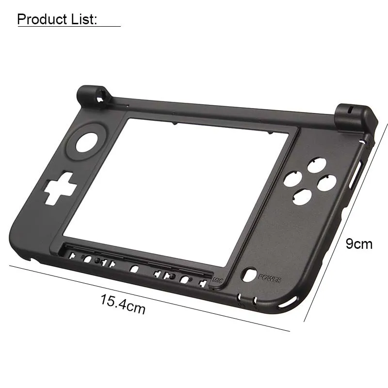 ABHU-средняя рамка сменные комплекты корпус чехол нижняя консоль для Nintendo 3Ds Xl/Ll
