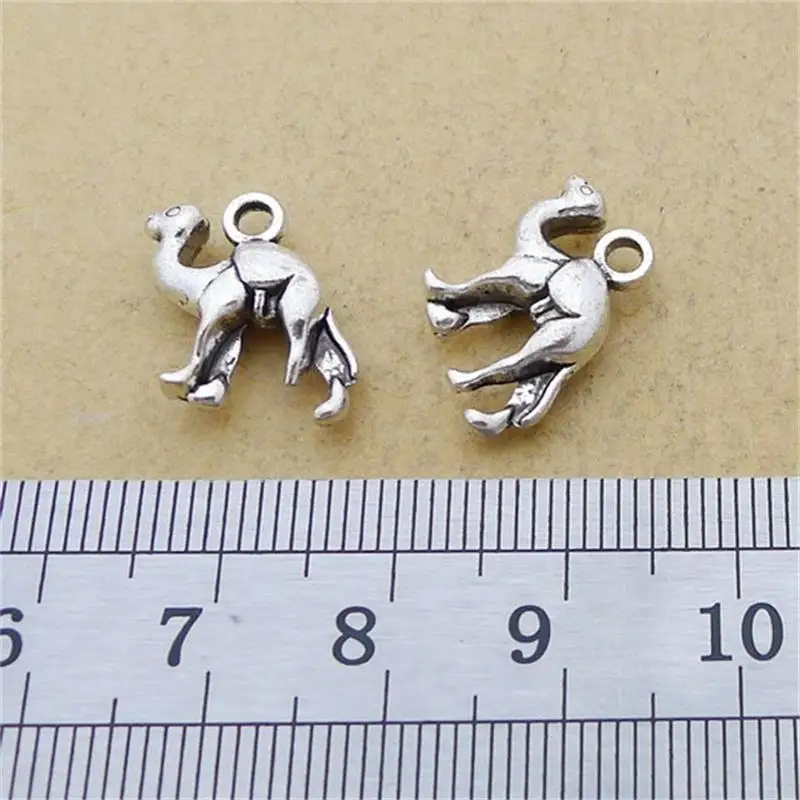 30 шт. посеребренные подвески для браслета 11 х18 мм 1 7 г|camel charm|floating charmscharm pendant |