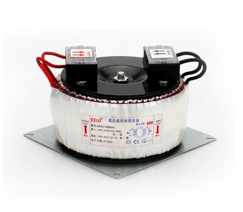 Тороидальный трансформатор на 36 В 220 ва медный под заказ в вход а