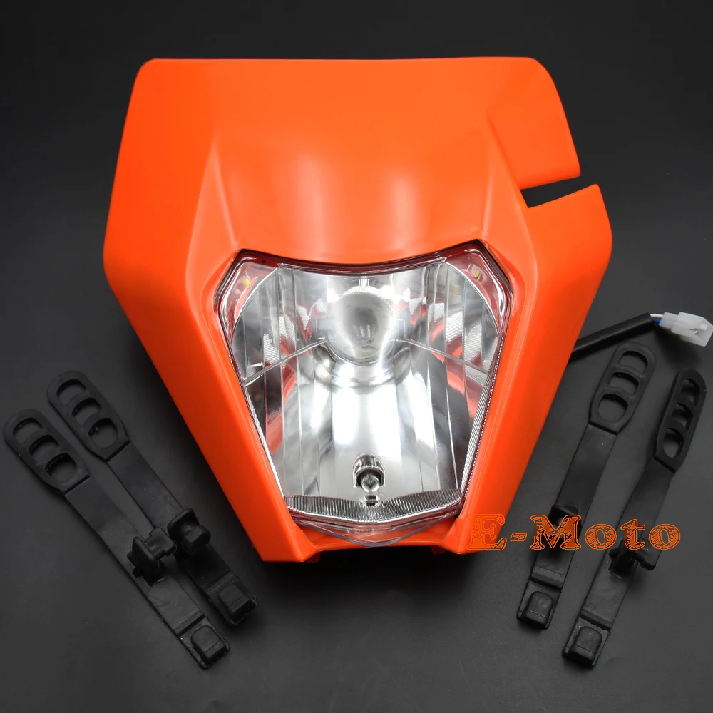 Универсальный Головной фонарь Moto rcycle s головсветильник для 2017 KTM SX EXC XCF SXF SMR cross Enduro