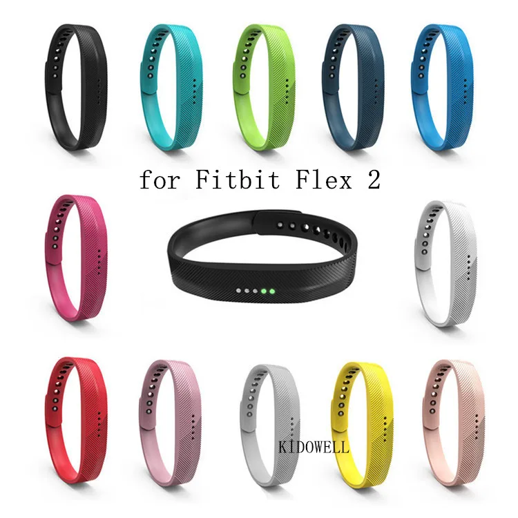 Лидер продаж сменный силиконовый ремешок для браслета Fitbit Flex 2 Смарт-часы Браслет