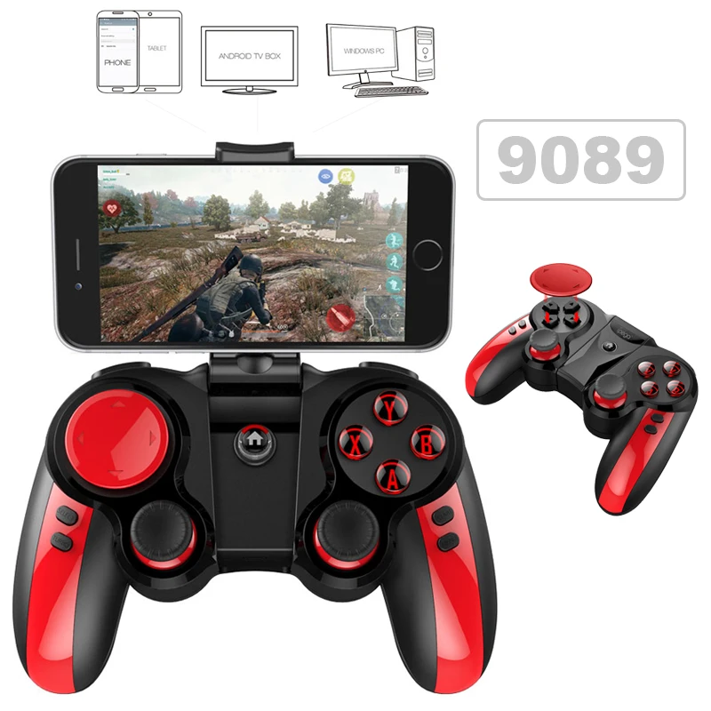 IPEGA 9089 PG Bluetooth Беспроводной геймпад игровой контроллер для iOS/Android/PC с держателем