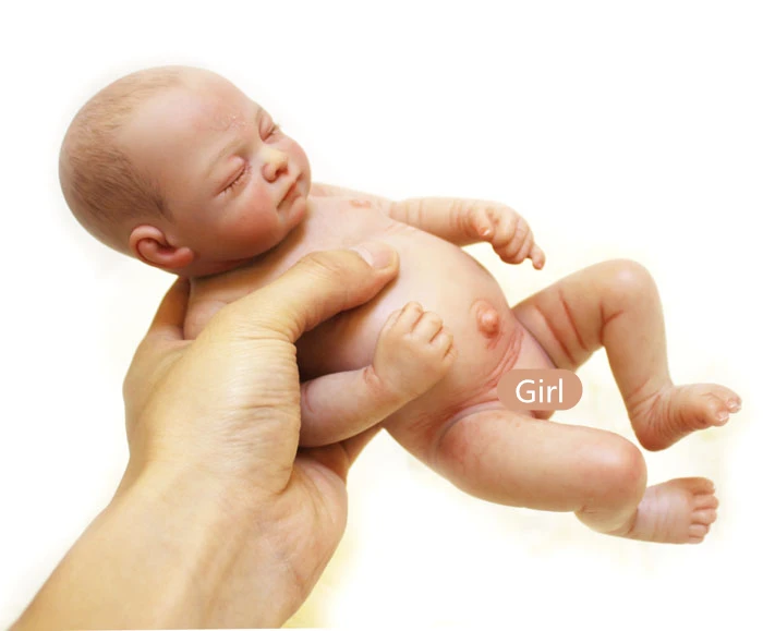 Настоящая мягкая виниловая Кукла Reborn Baby Реалистичная Высококачественная