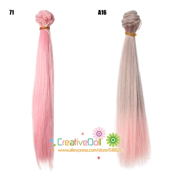Кукла с прямыми волосами для шарнирной куклы 20 см|hair locks hair extensions|wigs large cap sizehair wigs