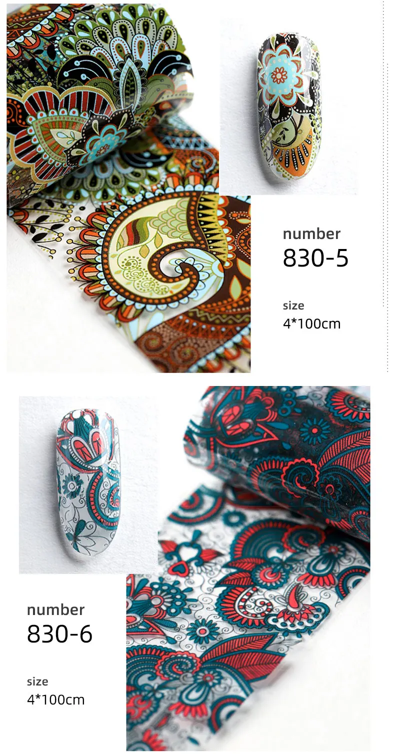 HNUIX, 10 шт., 4*100 см, цветные наклейки для ногтей, переводная клейкая наклейка, на заказ, с рисунком, слайдер для конверта, лента для украшения маникюра