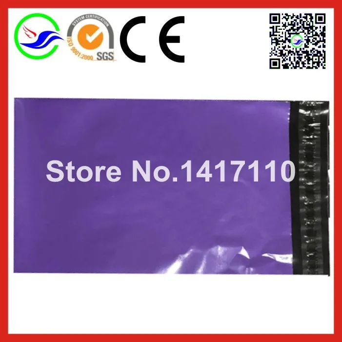 600 pcs 9&quot*12&quot wholesale Purple high quality mailing bags poly envelope express bag 23x35cm mailer | Компьютеры и офис