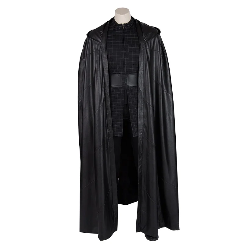 Whole set with Boots Звездные войны 9 подъем Скайуокера Kylo Ren Косплей Костюм Костюмы на Хэллоуин для взрослых мужчин индивидуальный Звездный военный костюм наряд - Цвет: Whole set with Boots