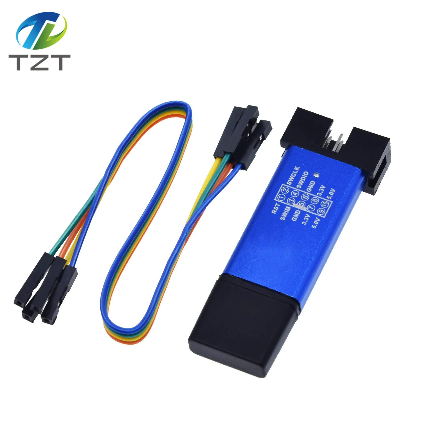 ST LINK Stlink ST-Link V2 Mini STM8 STM32 симулятор скачать программист Программирование с крышкой DuPont кабель ST Link V2