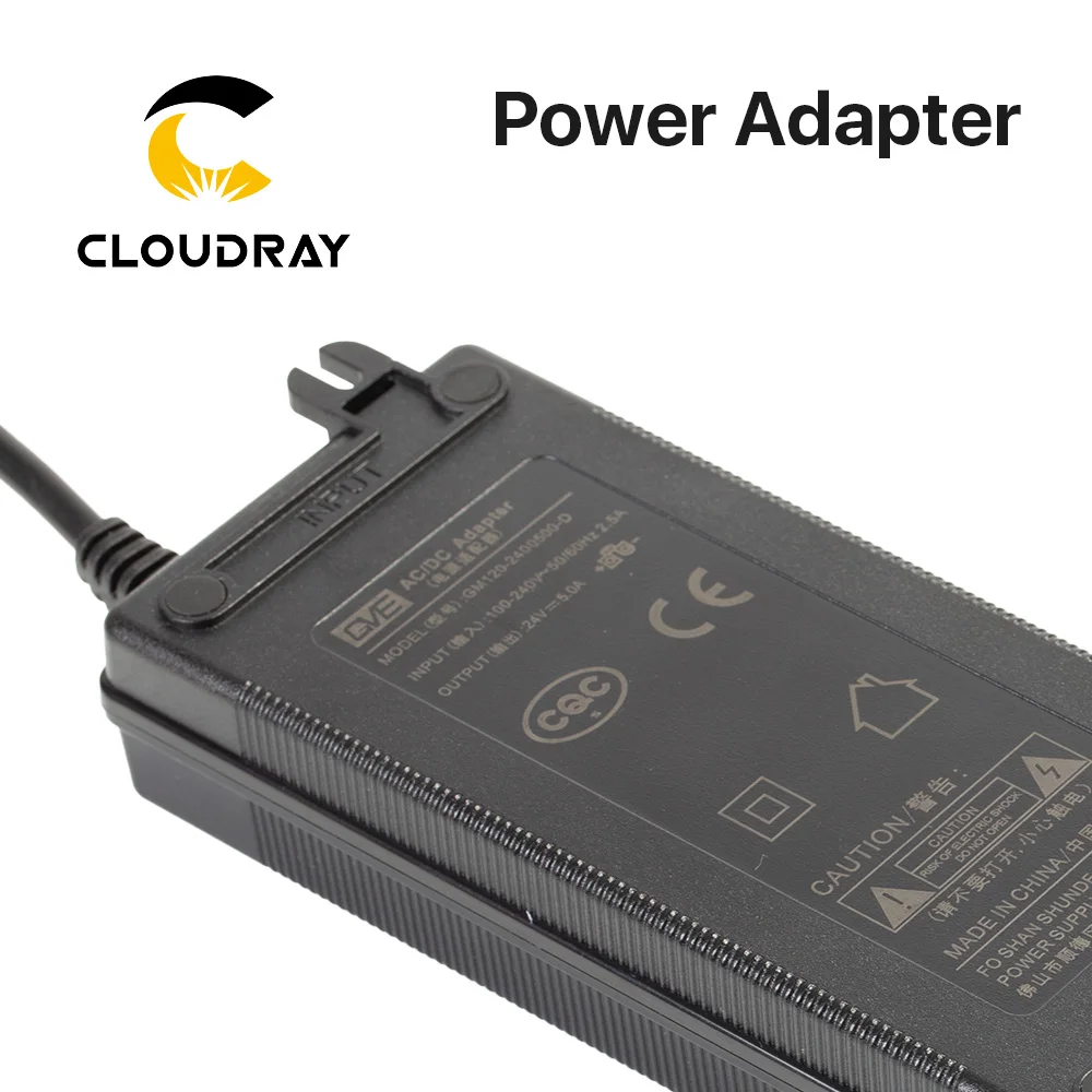 Адаптер питания Cloudray для водяного насоса S & A 24 В 1 5 А 2 P24100 P2450 P2430|Запчасти