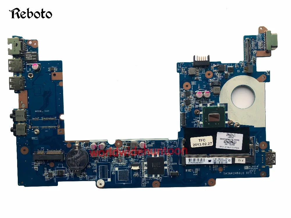 Материнская плата для ноутбука HP Mini 110-3800 110-3000 210-3000 PC PN 650737-001 DA0NM1MB6E0 CPU N455