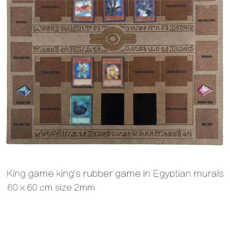 Игровой резиновый коврик 60x60 см в стиле Галактики для соревнований игровой