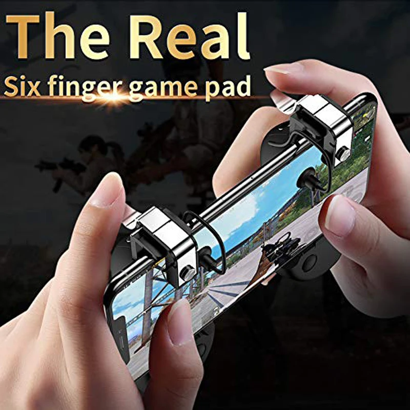 JKING PUBG мобильный игровой контроллер геймпад триггер Кнопка прицеливания L1R1 шутер