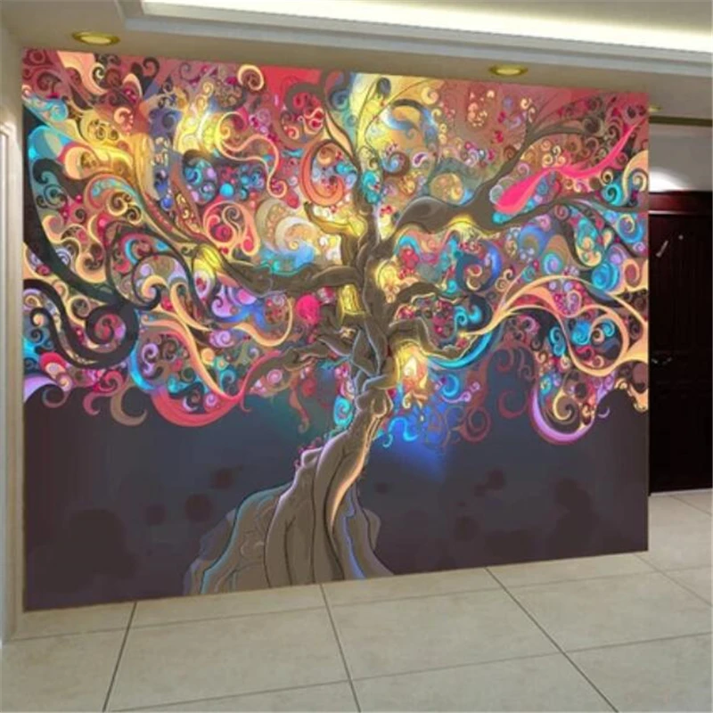 Пользовательские обои 3d фото фрески лошадь стерео креативное пространство