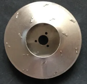 Двигатель пылесоса, двигатель ветрового колеса, рабочее колесо, диаметр 60 мм, размер отверстия 8 мм, детали двигателя