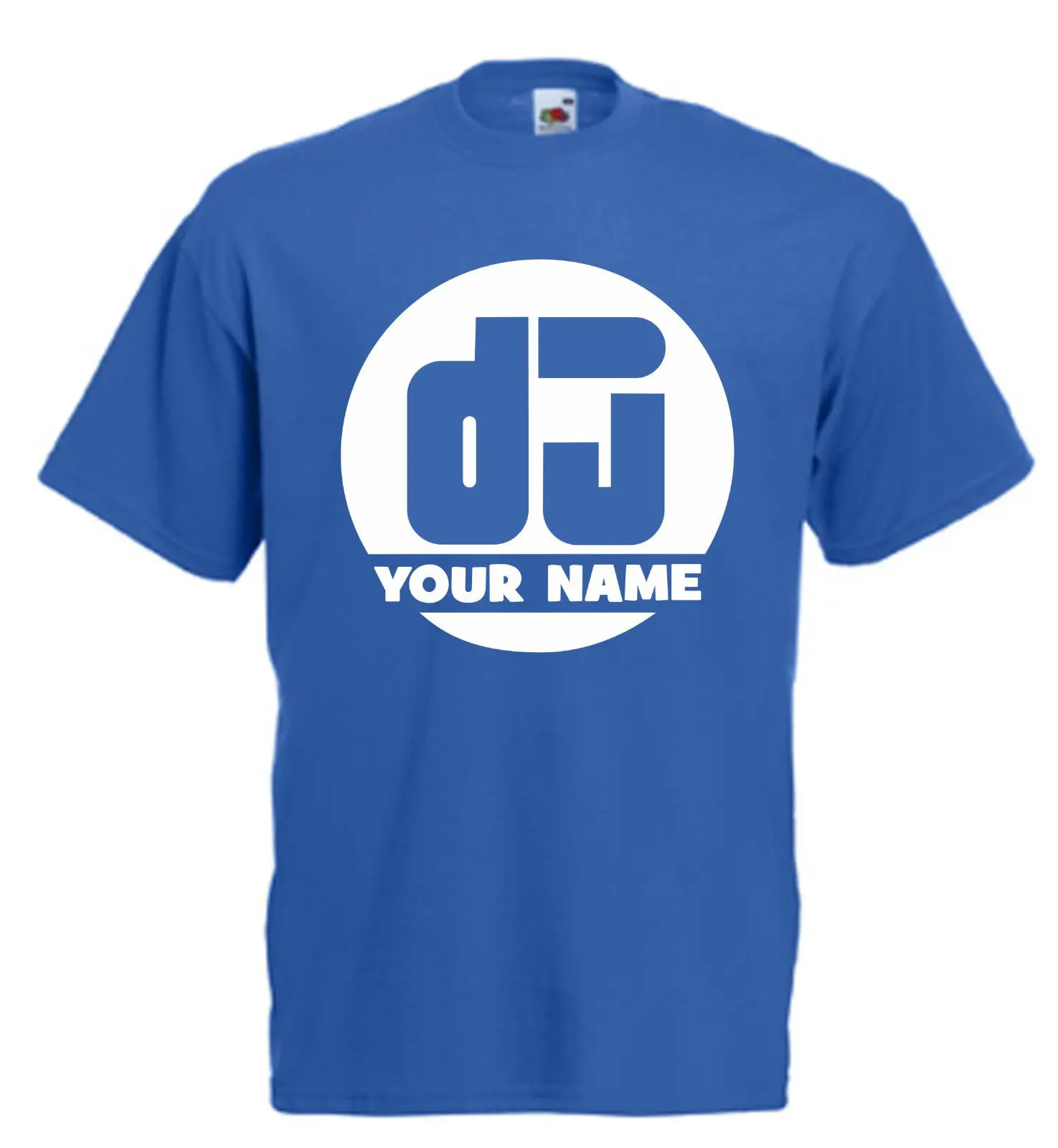 DJ personalised with your name t shirt ideal gift xmas birthday ladies mens | Мужская одежда