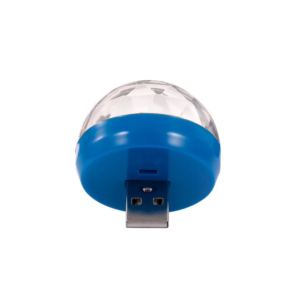 Магический шар лампа светодиодный RGB мини светильник DJ КТВ дискотечный