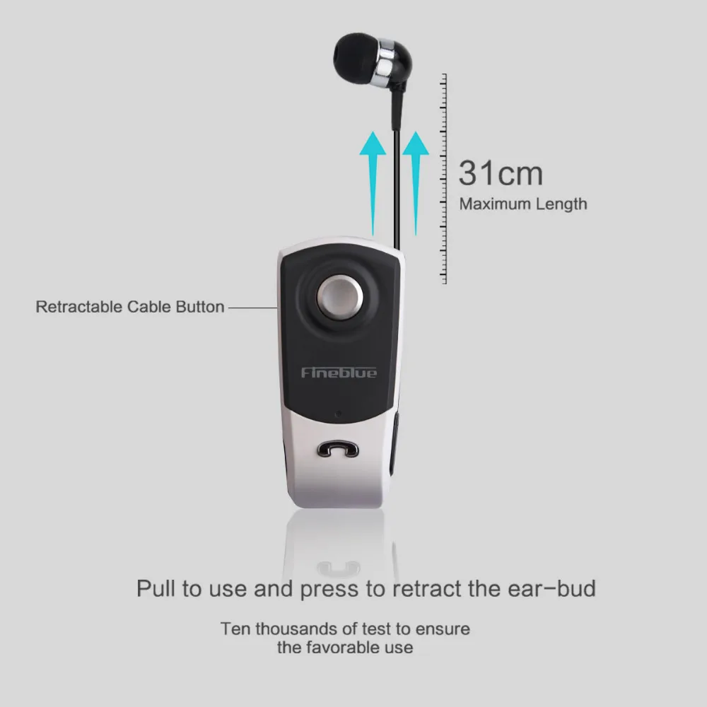 Fineblue F960 Bluetooth наушники беспроводные гарнитура с микрофоном звонки напоминания